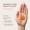 Living Essential Turmeric Gummies - Turmeric Supplement Gummies for Inflammation - Curcumin & Ginger Gummy - Turmeric Curcumin Supplement Gummies - Ideal for Joint Health & Immune Support