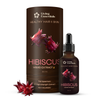 Living Essential Organic Hibiscus Extract - Premium Hibiscus Flower Liquid for Herbal Supplements - Boost Prostate Health & Brain Function - Hibiscus Tea & Tincture Benefits - 2 oz